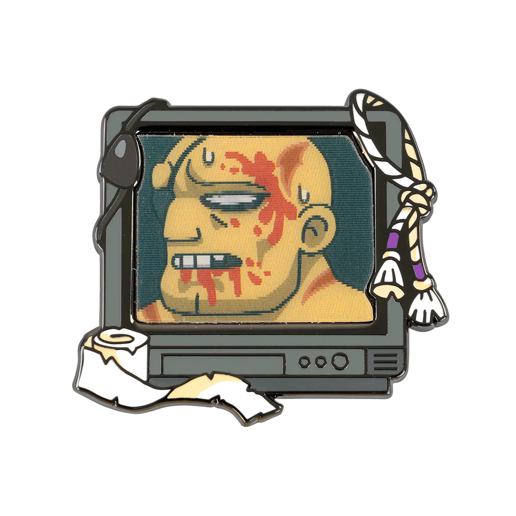 Street Fighter Buddies Lenticular Pin: Sagat - Image 3