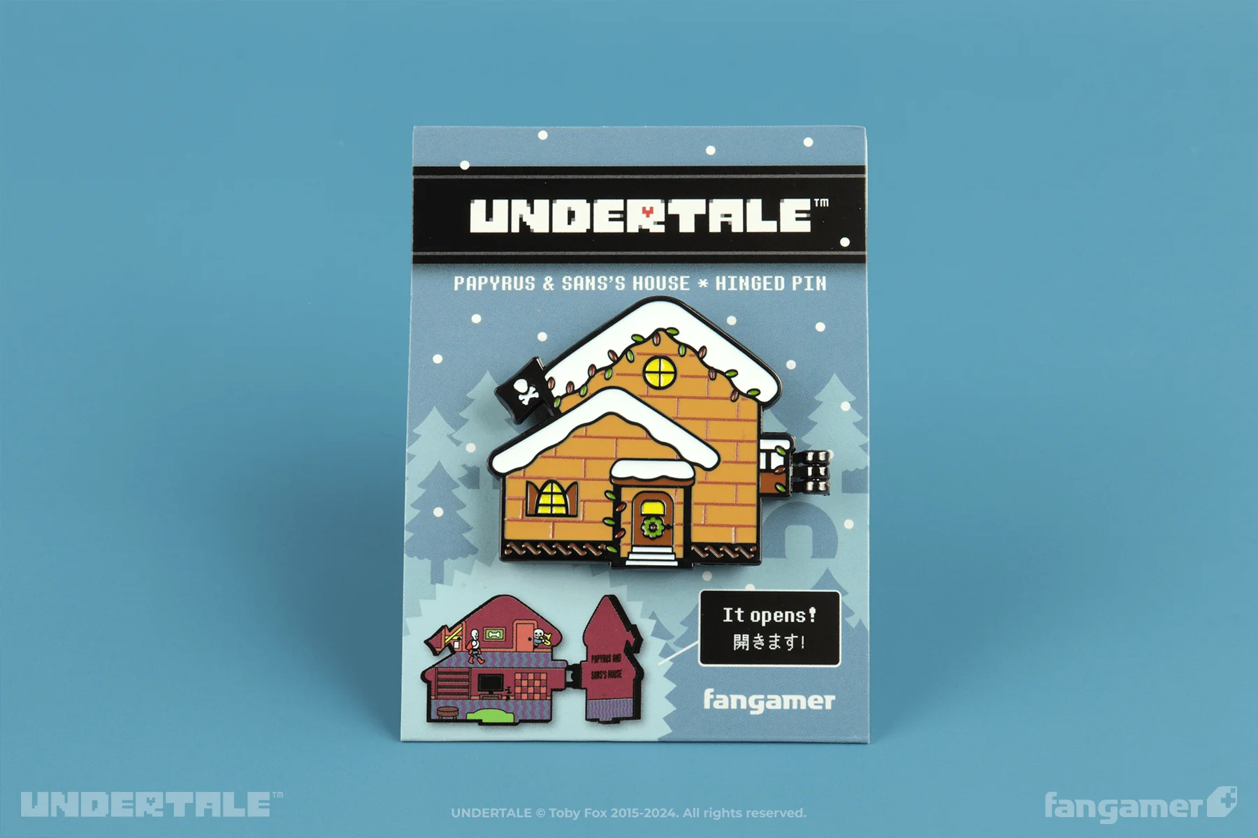 Papyrus & Sans's House Hinged Pin - Image 8