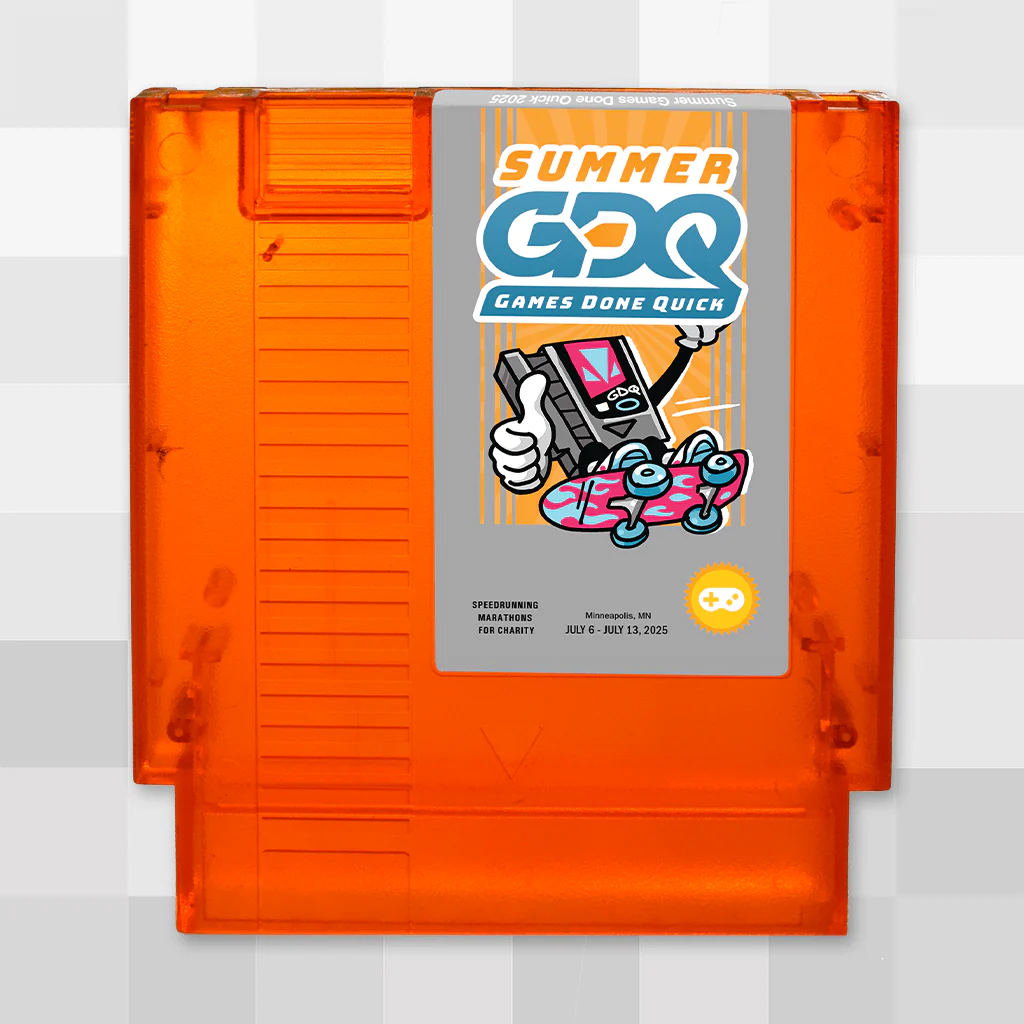 SGDQ 2025 Limited Edition NES Cartridge - Image 3