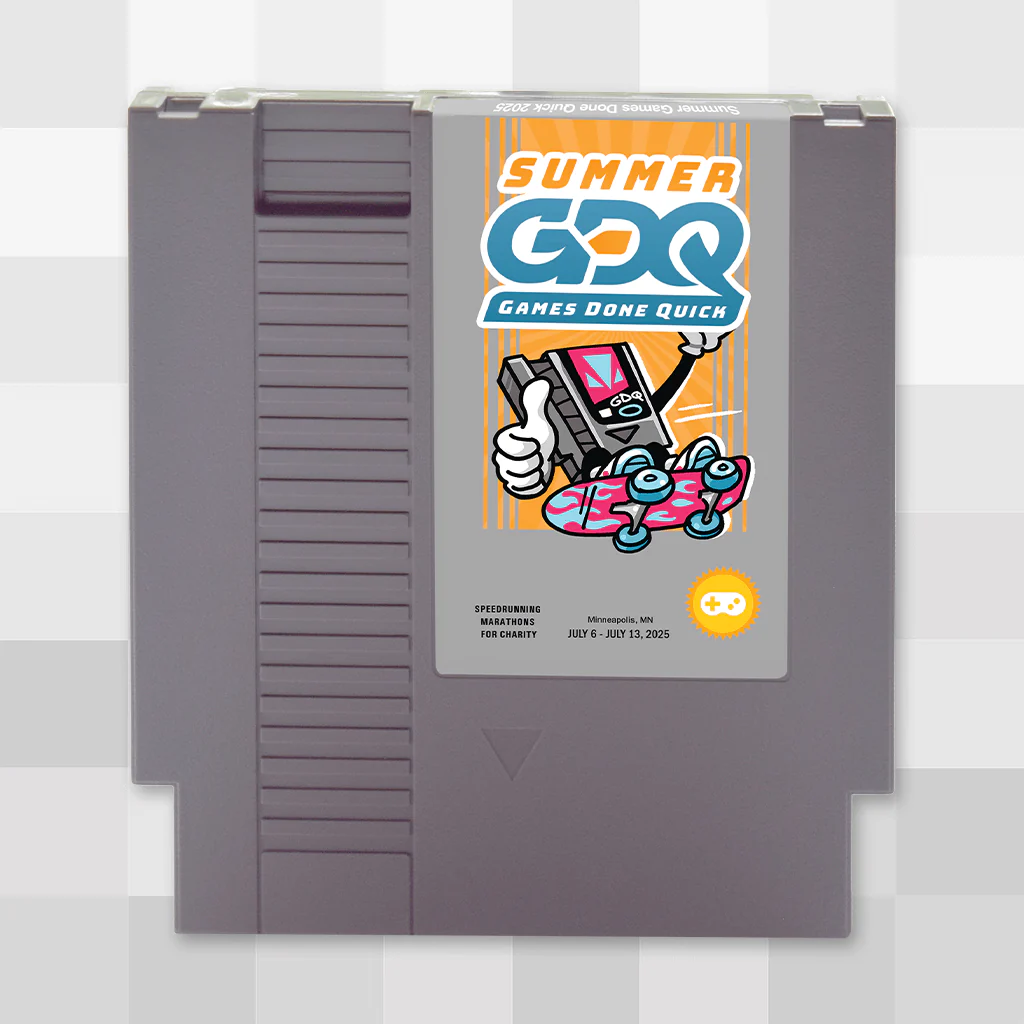 SGDQ 2025 Limited Edition NES Cartridge - Image 4