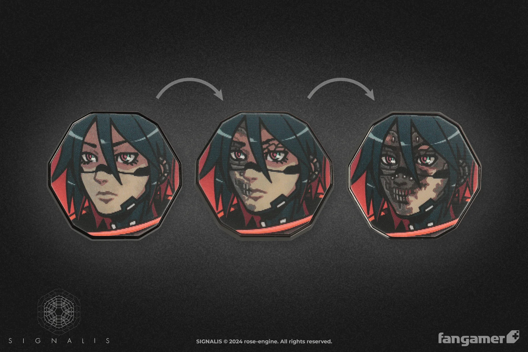 Corruption Lenticular Pin - Image 4
