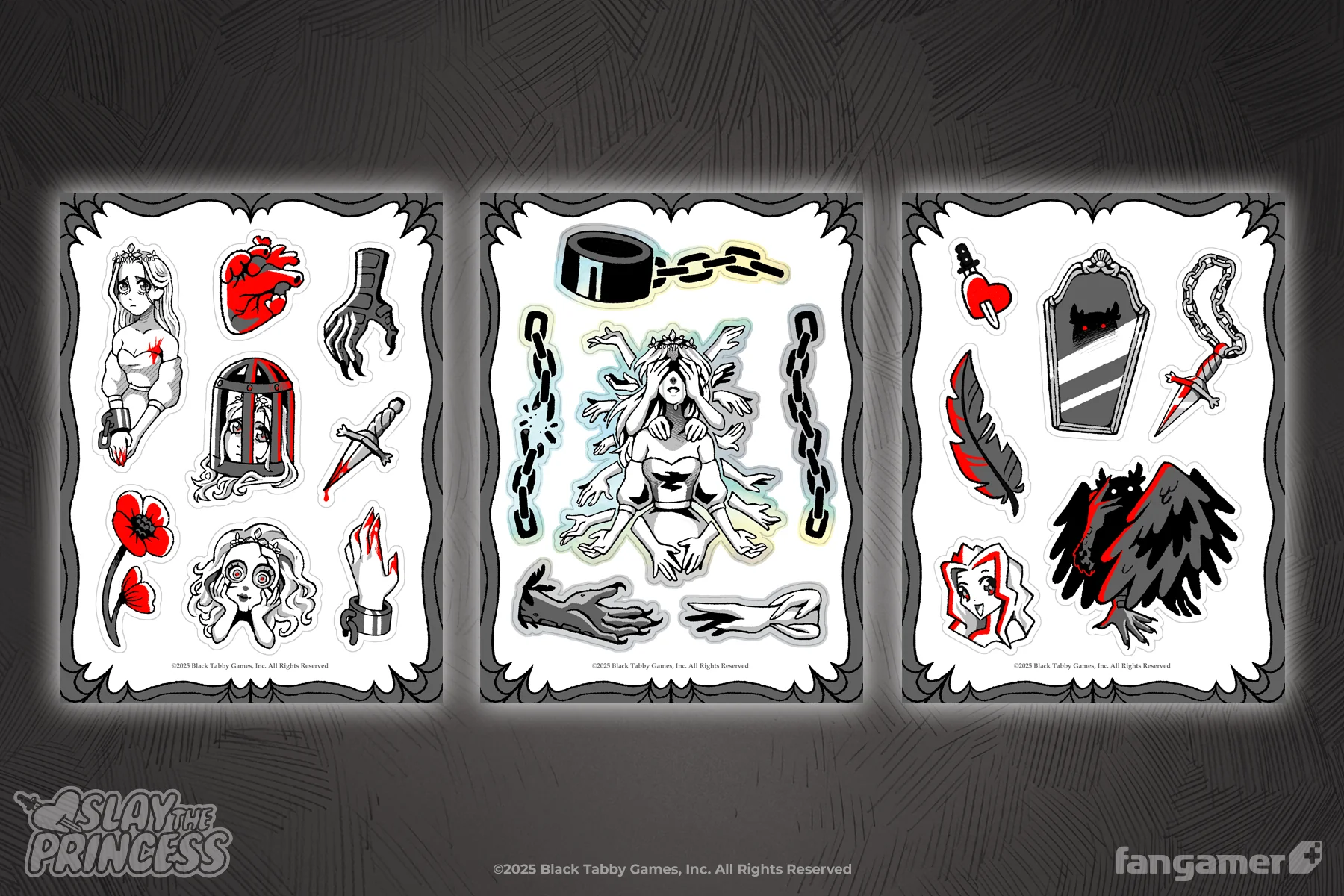 Slay the Princess Sticker Sheet Set - Image 3