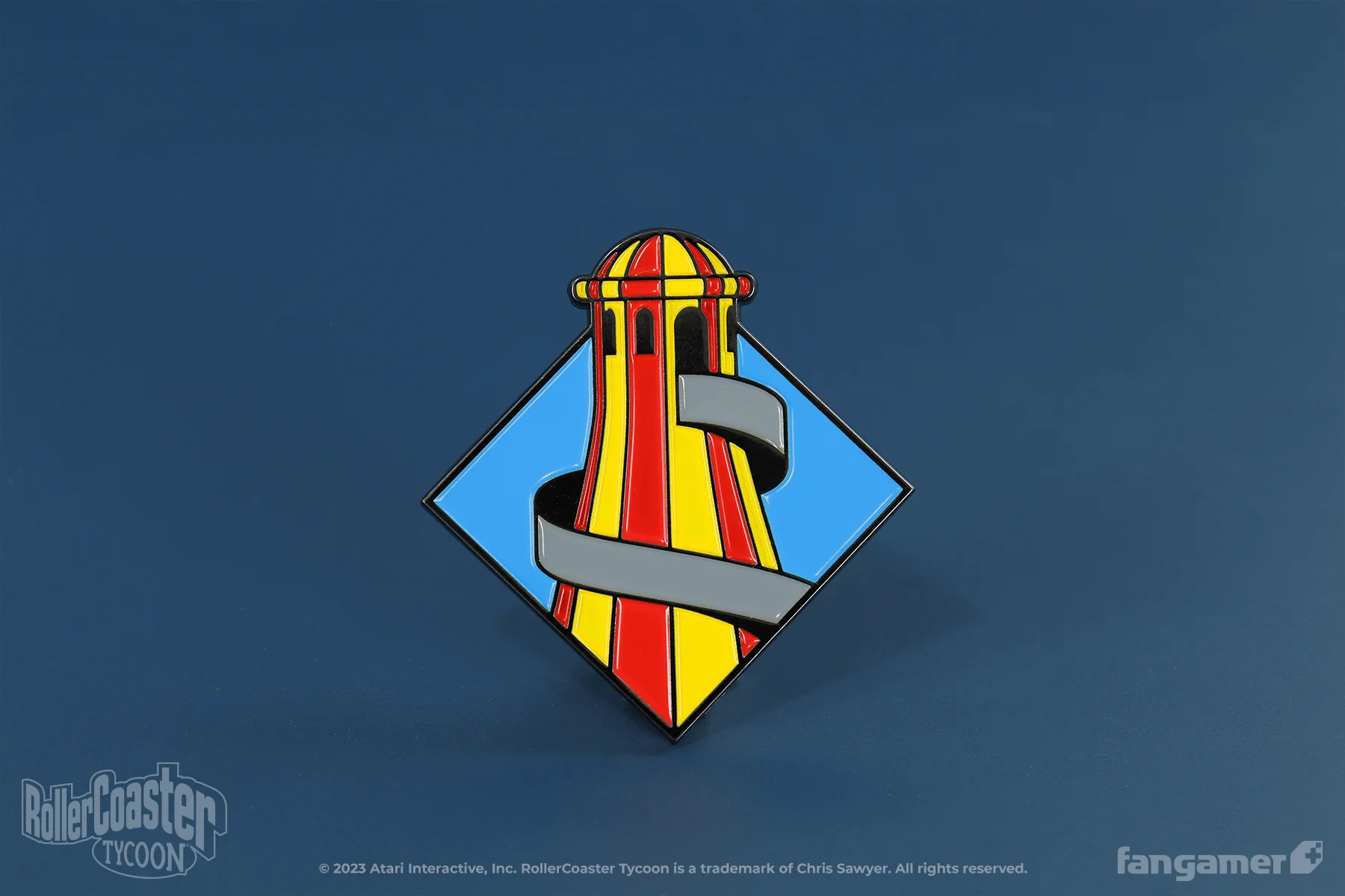 Spiral Slide Enamel Pin - Image 5
