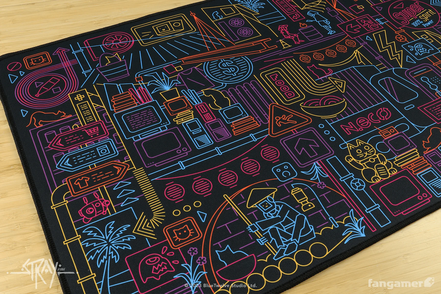 Walled City 99 Desk Mat - Image 6