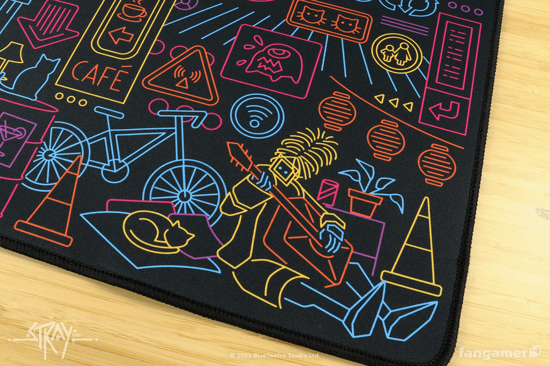 Walled City 99 Desk Mat - Image 8