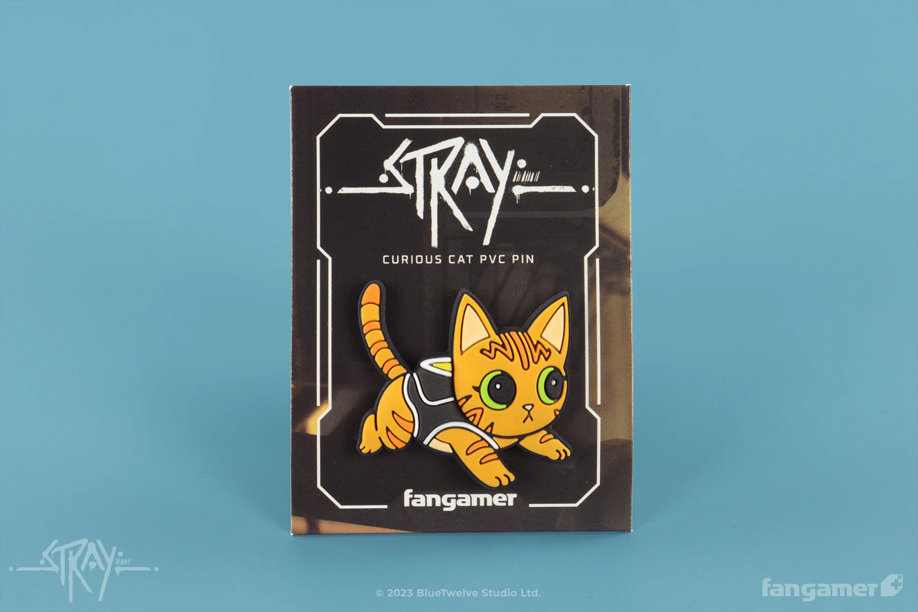 Curious Cat PVC Pin - Image 5