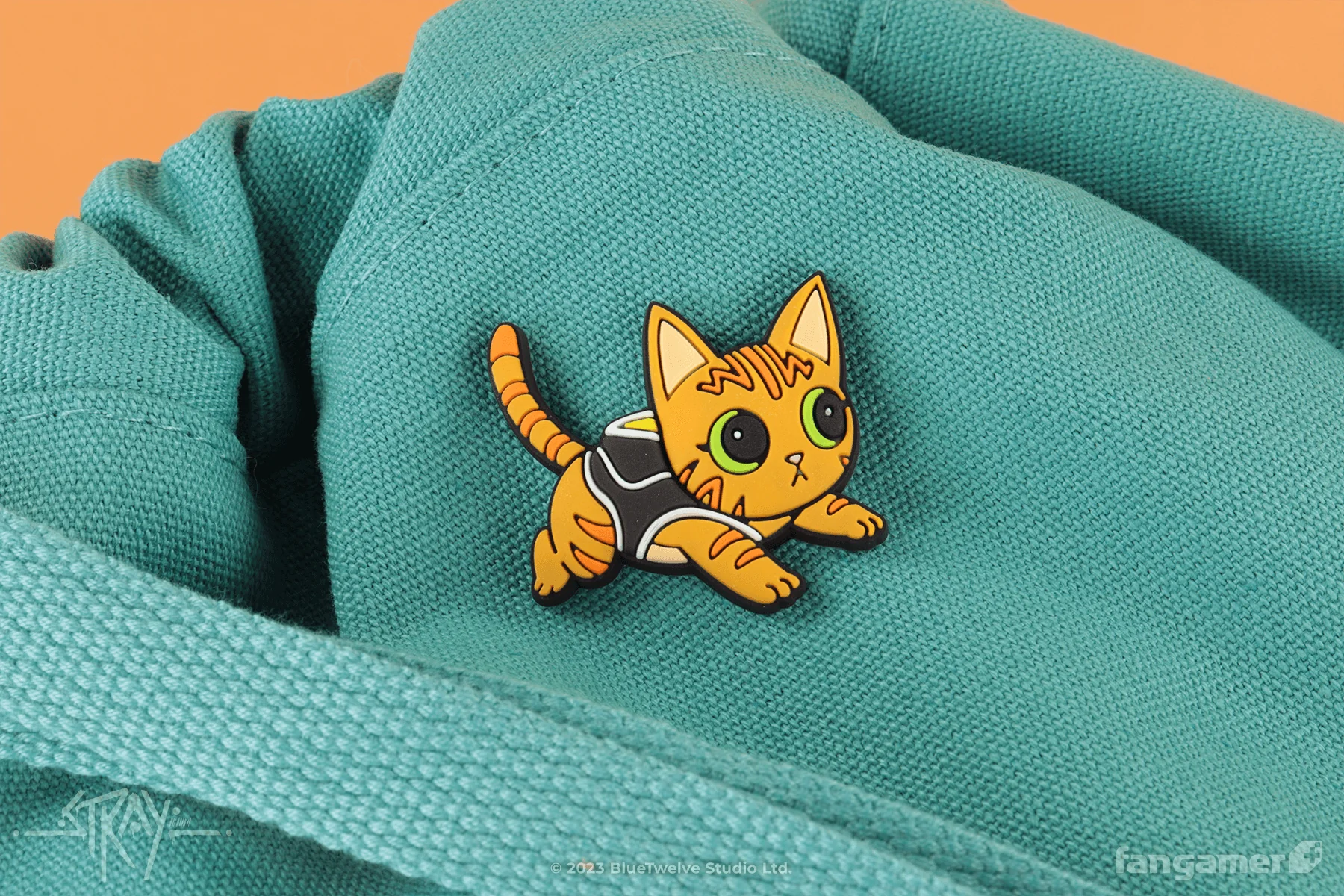 Curious Cat PVC Pin - Image 7