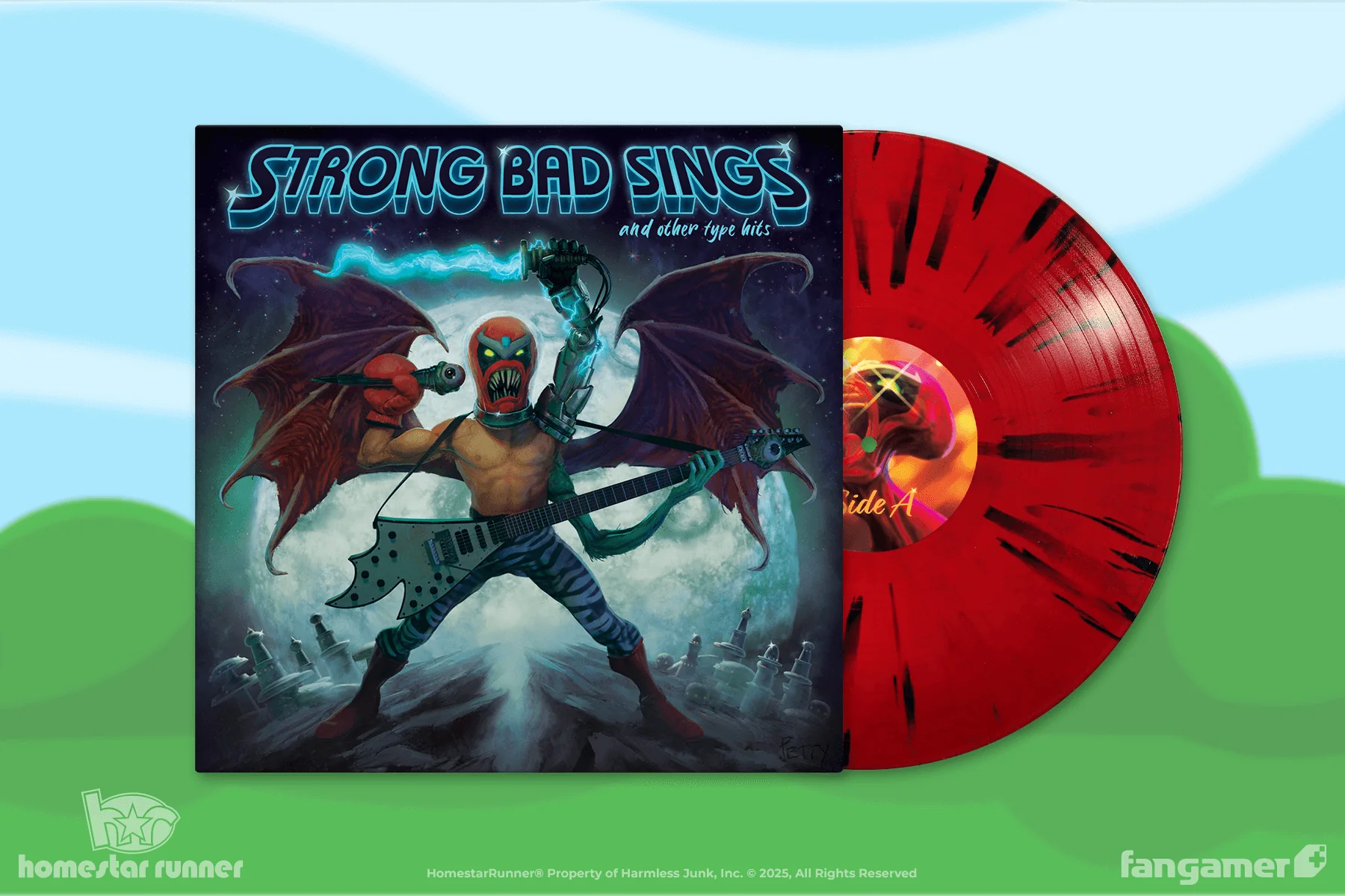 Strong Bad Sings (and Other Type Hits) Vinyl - Image 3