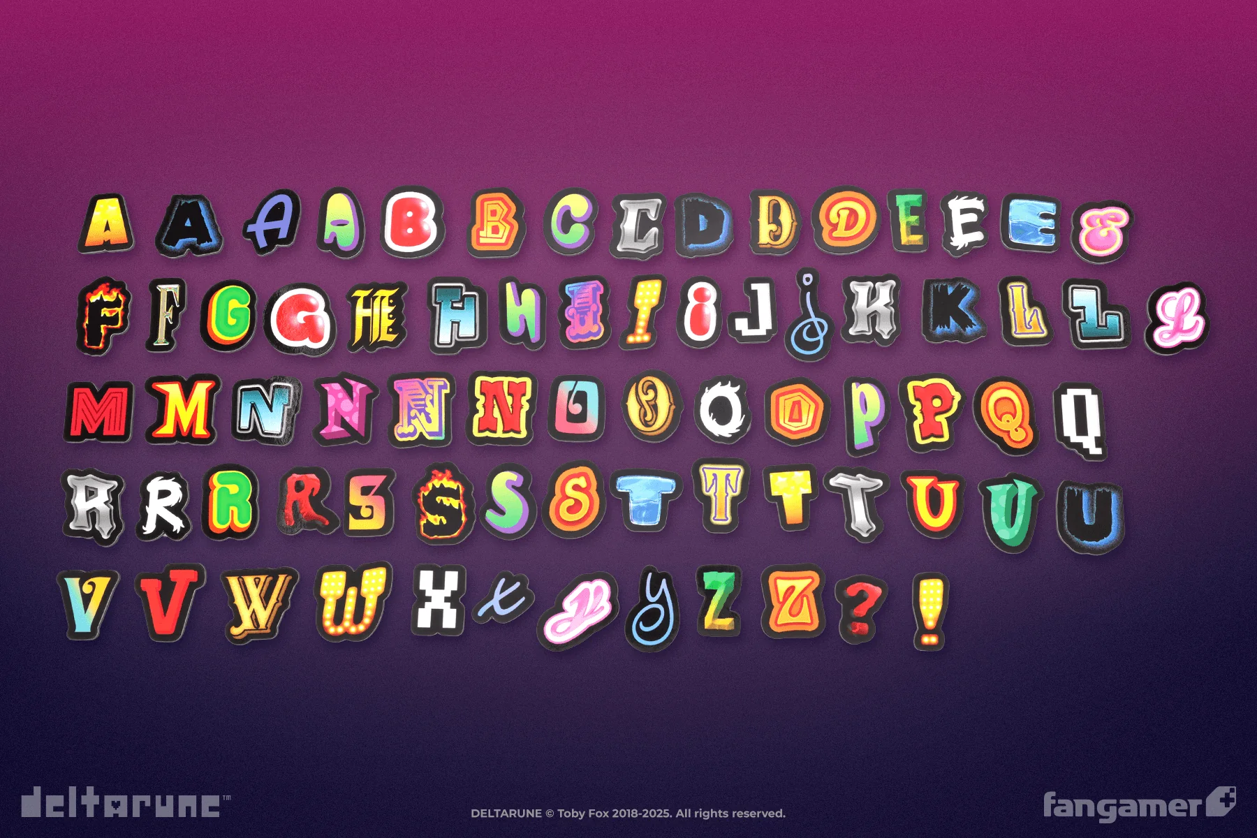 Mr. Tenna's Word Art Magnet Set - Image 4