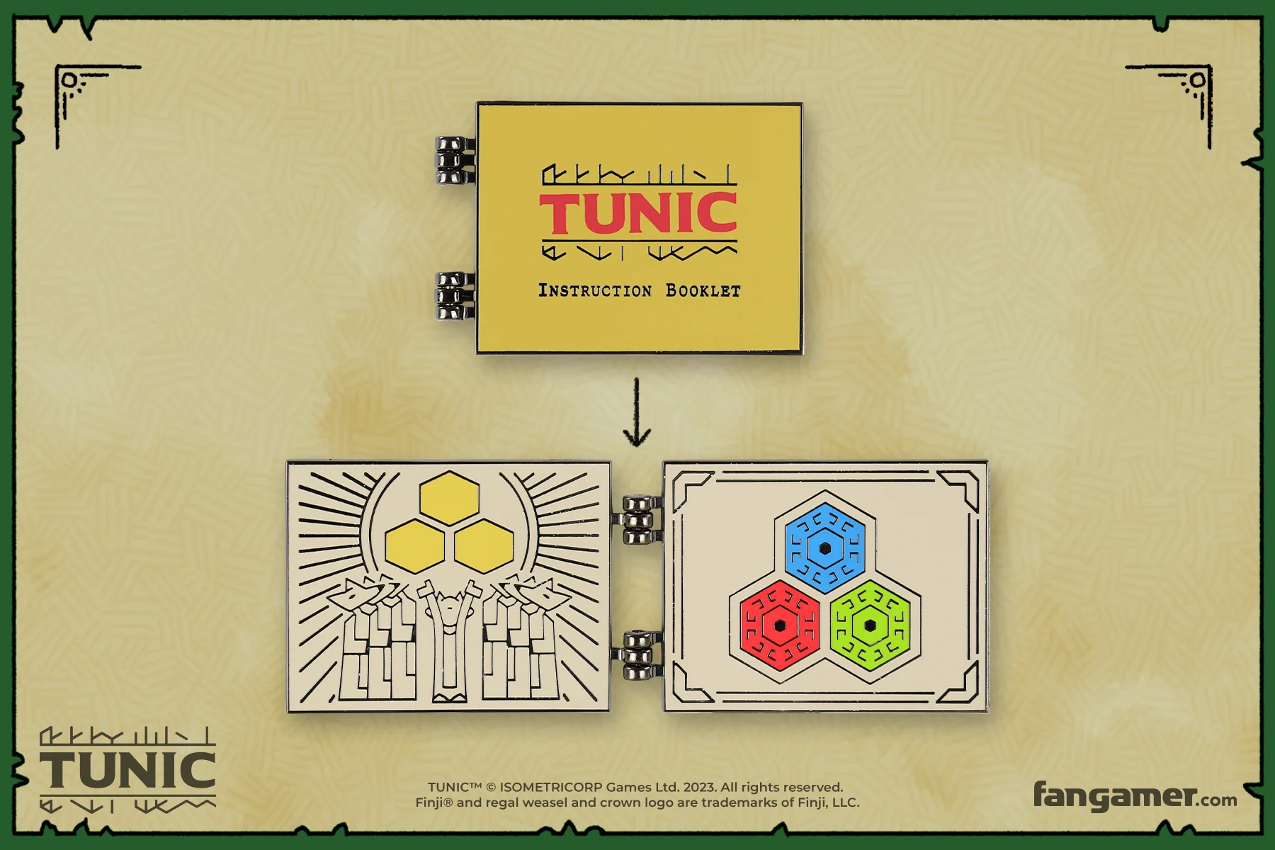 Instruction Booklet Hinged Pin - Image 4