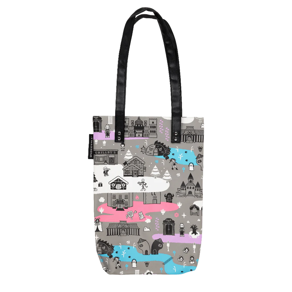 Underground Journey Faux Leather Tote - Image 2