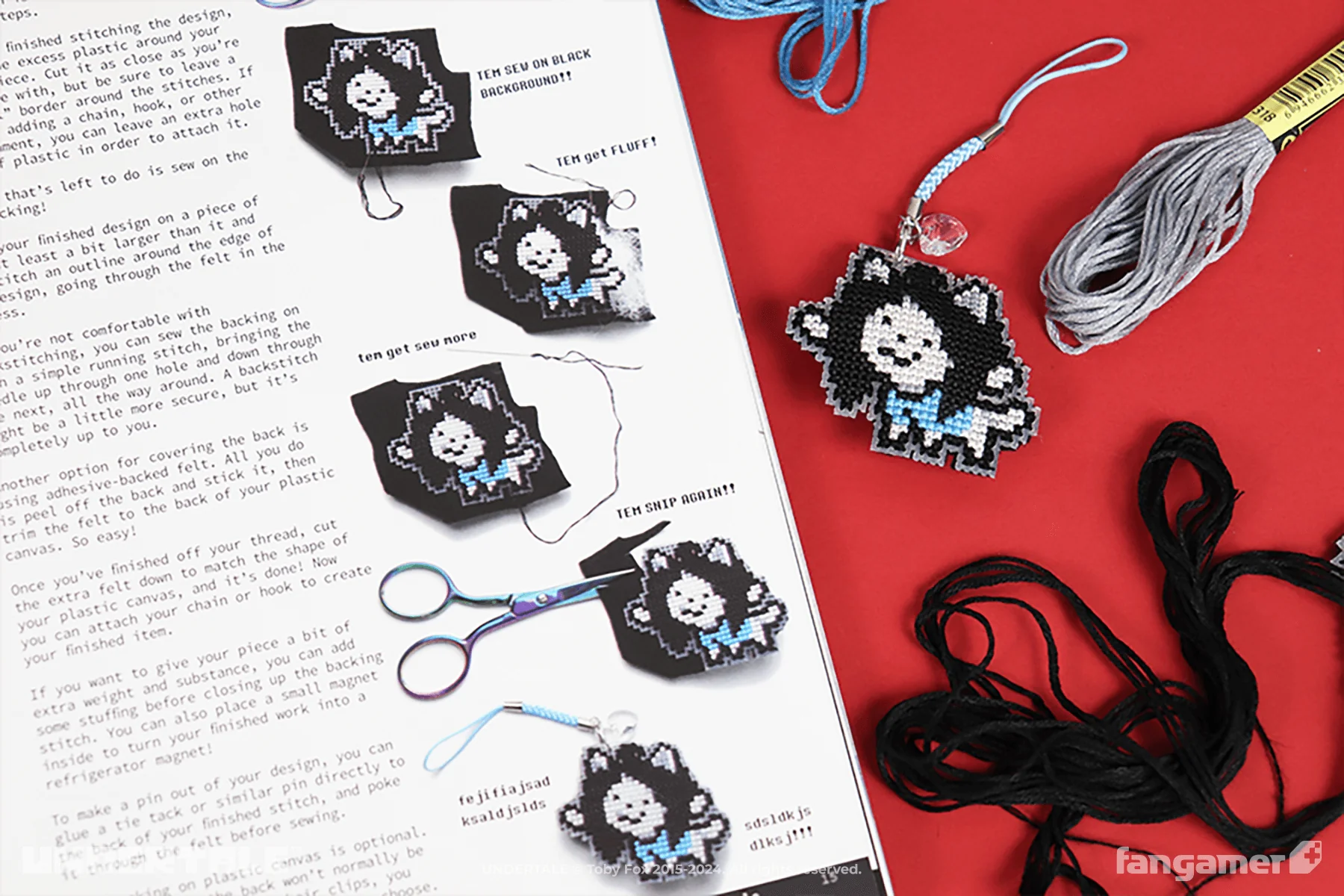 UNDERTALE Cross Stitch Book - Image 10