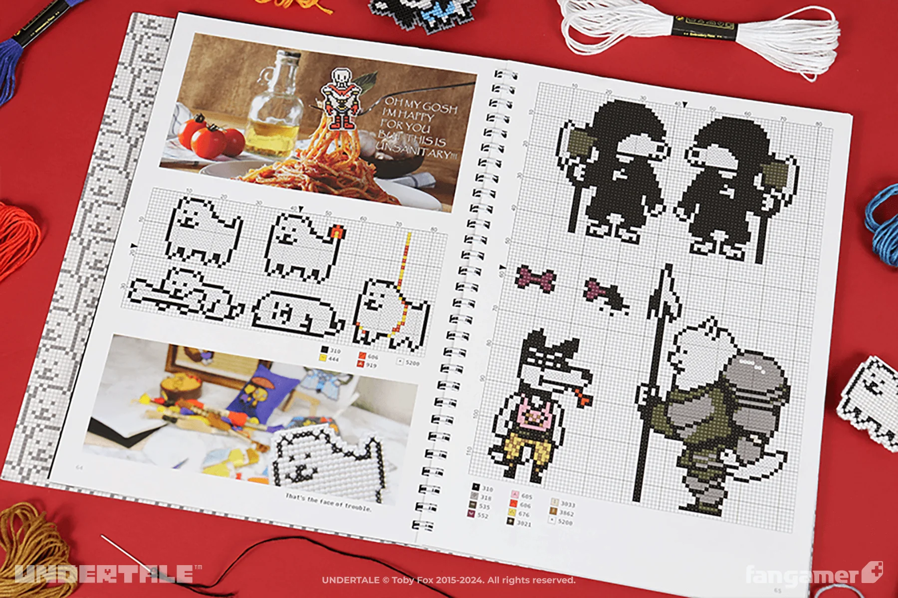 UNDERTALE Cross Stitch Book - Image 6