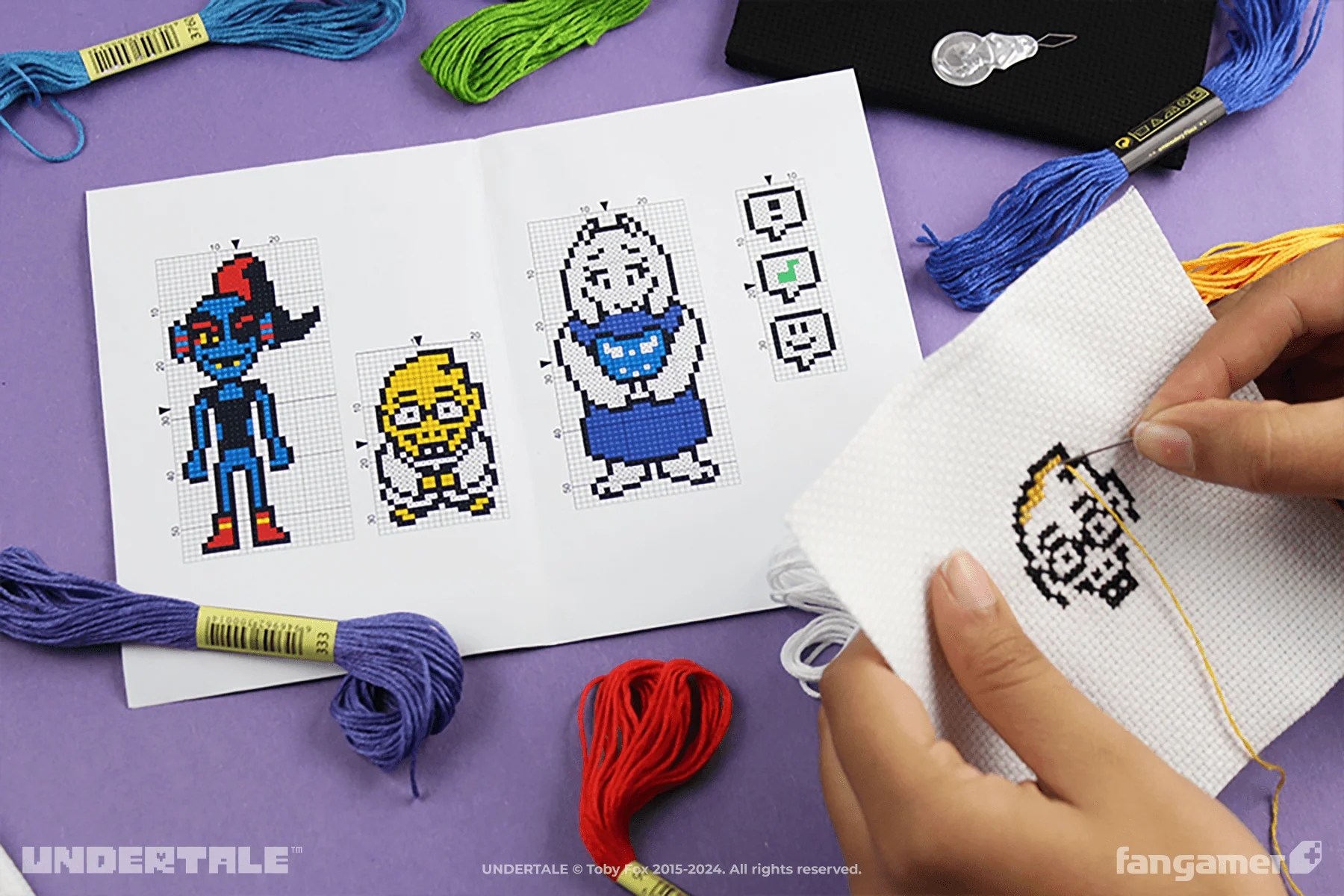 UNDERTALE Cross Stitch Kit - Image 5