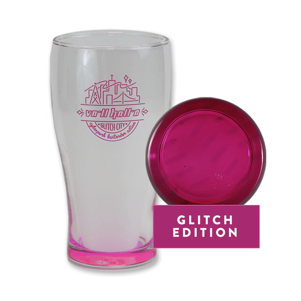 VA-11 HALL-A Pub Glass & Coaster Set - Image 4