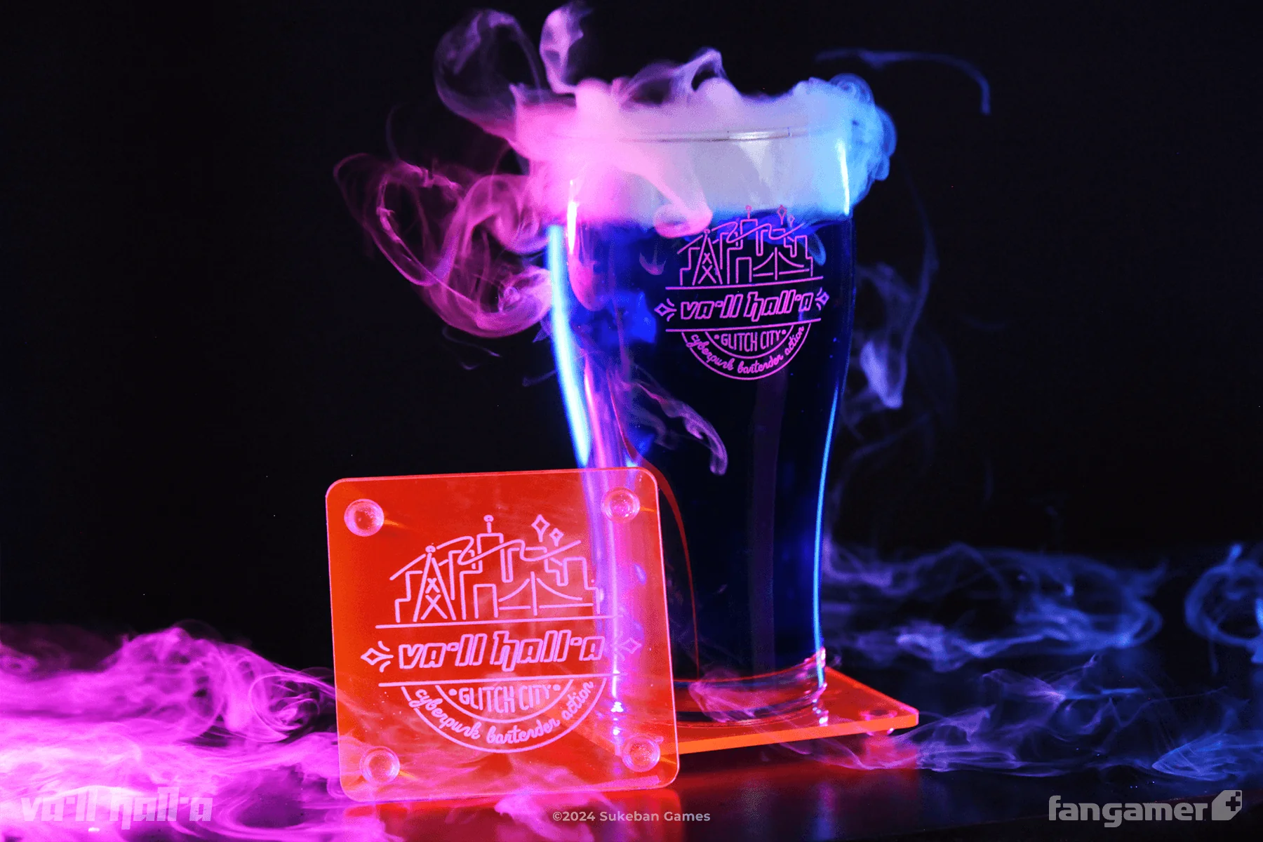 VA-11 HALL-A Pub Glass & Coaster Set - Image 8
