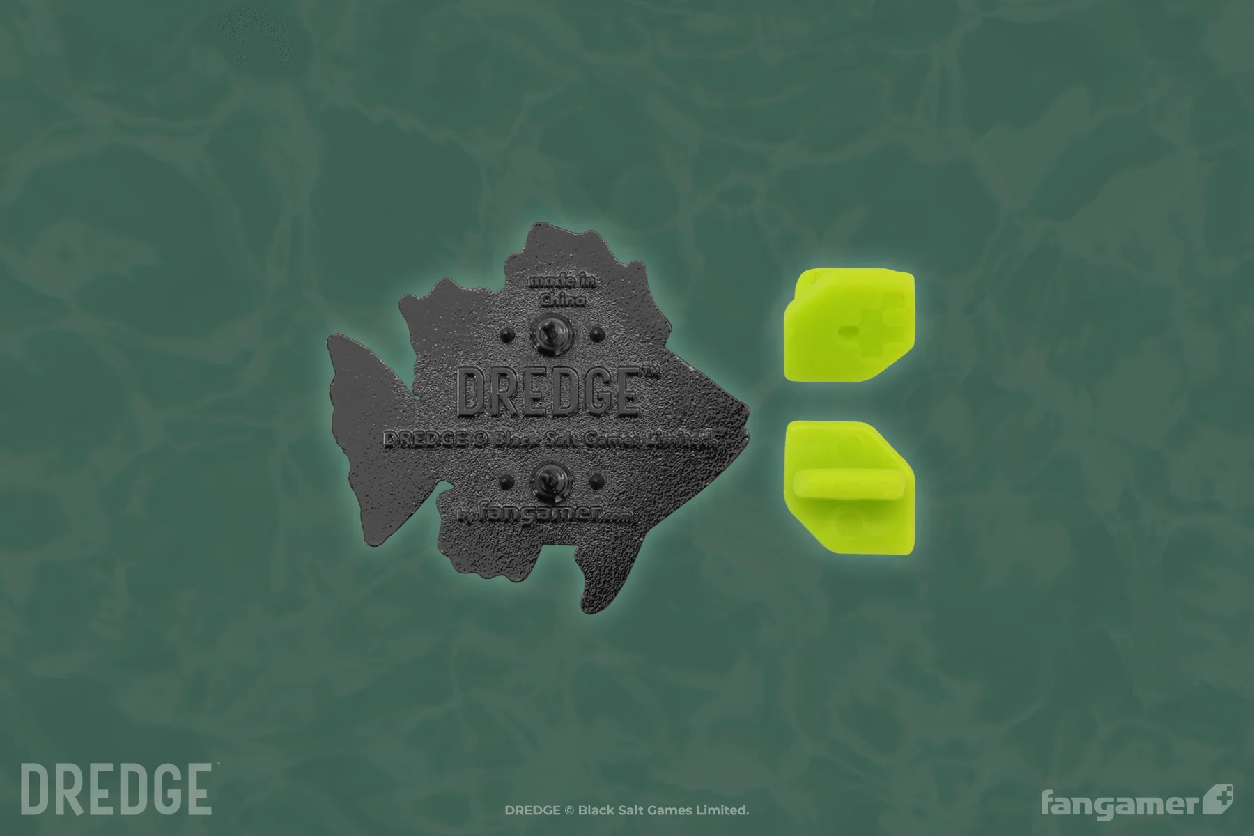 Voltaic Grouper Glow-in-the-Dark Pin - Image 4