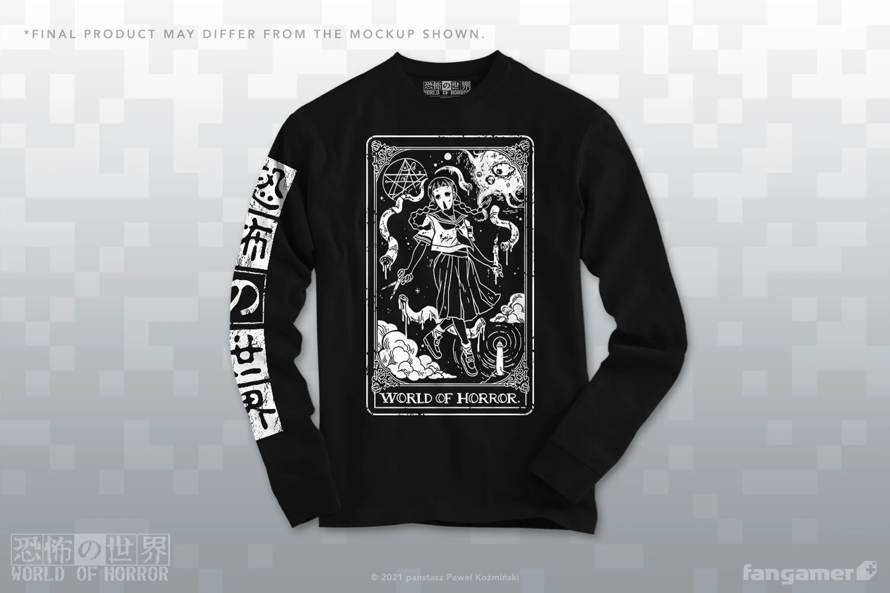 Ominous Tarot Long-Sleeved Shirt - Image 3