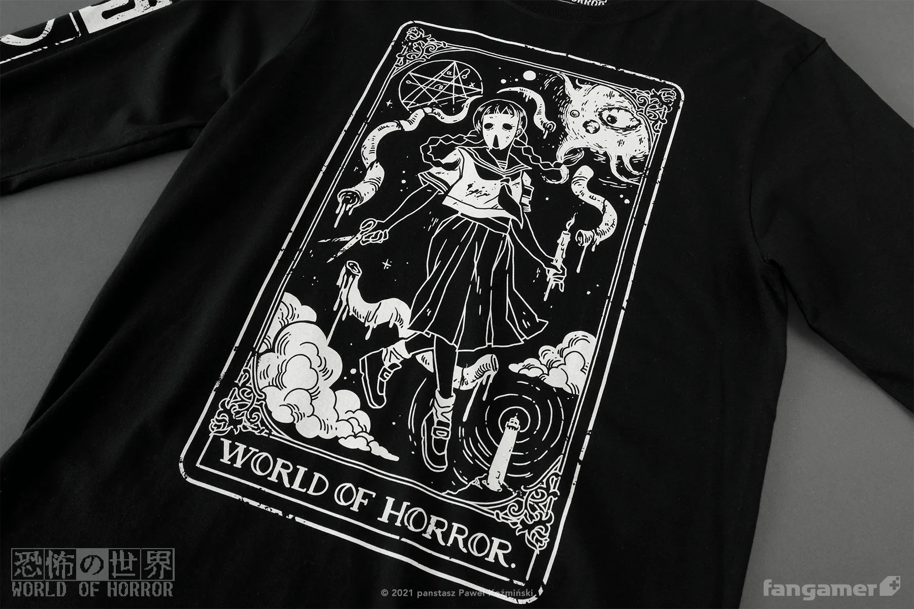 Ominous Tarot Long-Sleeved Shirt - Image 5